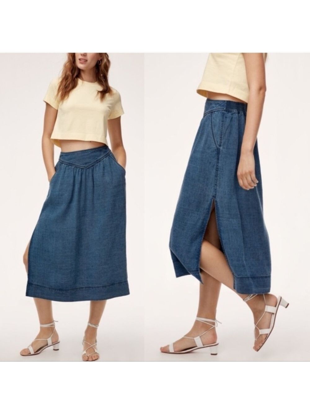 Aritzia Wilfred Gabrielle Skirt